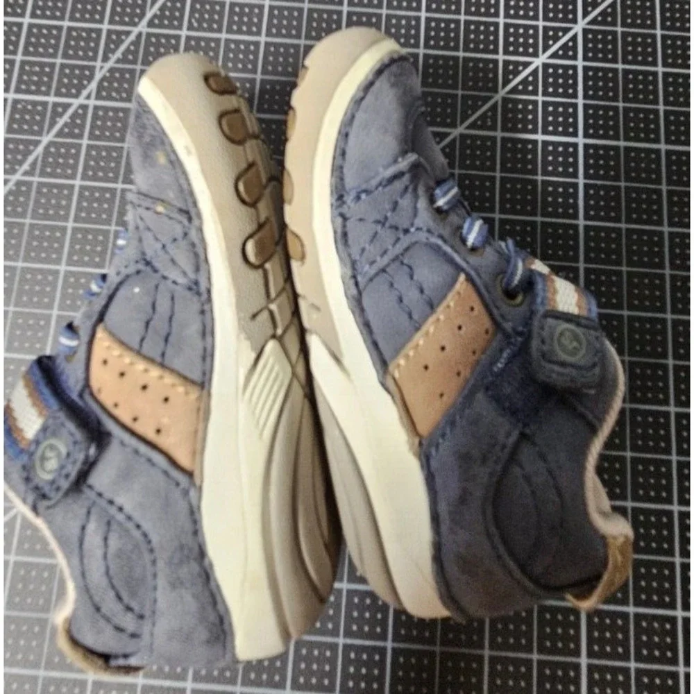 STRIDE RITE‎ infant ARTIE SHOES leather upper US 4M boy sneaker